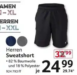 Selgros Herren Sweatshort Angebot