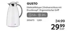 Selgros GUSTO Edelstahlkörper Angebot