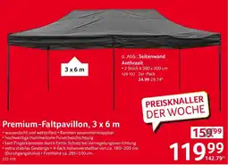 Selgros Premium-Faltpavillon Angebot