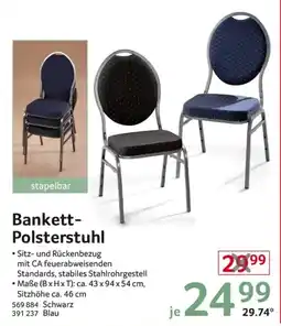 Selgros Bankett-Polsterstuhl Angebot