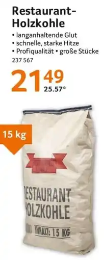 Selgros Restaurant-Holzkohle Angebot