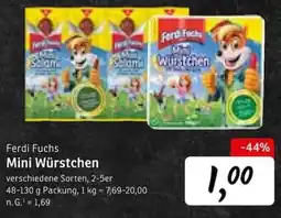 KONSUM Ferdi Fuchs Mini Würstchen Angebot