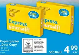 Selgros Kopierpapier "Data Copy" Angebot