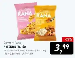 KONSUM Giovanni Rana Fertiggerichte Angebot