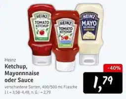 KONSUM Heinz Ketchup, Mayonnaise oder Sauce Angebot
