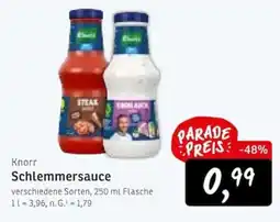 KONSUM Knorr Schlemmersauce Angebot