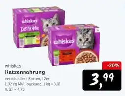 KONSUM whiskas Katzenfutter Angebot