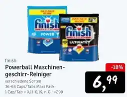 KONSUM finish Powerball Maschinen-geschirr-Reiniger Angebot