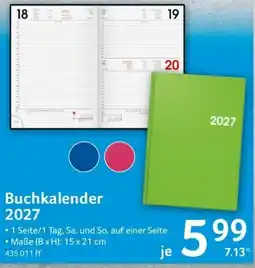 Selgros Buchkalender 2027 Angebot