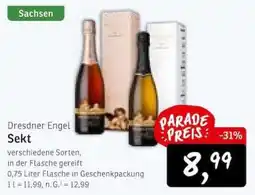 KONSUM Dresdner Engel Sekt Angebot