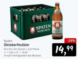 KONSUM Spaten Oktoberfestbier Angebot