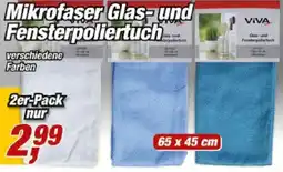 Posten Börse Mikrofaser Glas- und Fensterpoliertuch VIVA Angebot