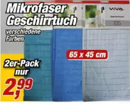 Posten Börse VIVA Mikrofaser Geschirrtuch Angebot