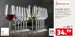 porta GLAS-SET "STYLE" Kristallglas Angebot