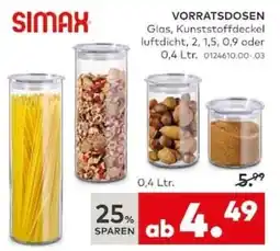 porta SIMAX Vorratsdosen Angebot