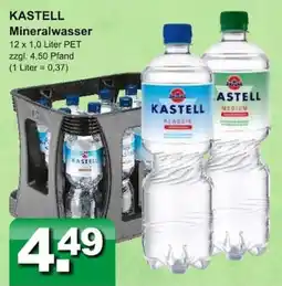 Getränkeparadies Gefromm KASTELL Mineralwasser Angebot