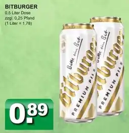 Getränkeparadies Gefromm BITBURGER Angebot