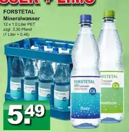 Getränkeparadies Gefromm FORSTETAL Mineralwasser Angebot