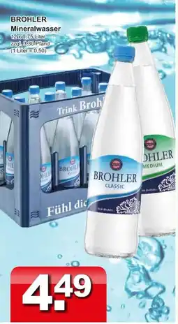Getränkeparadies Gefromm BROHLER Mineralwasser Angebot