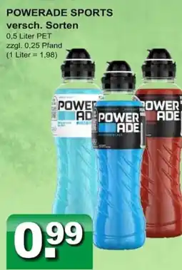 Getränkeparadies Gefromm Powerade Sports Angebot