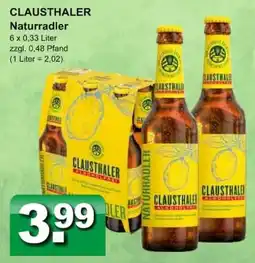 Getränkeparadies Gefromm Clausthaler Naturradler Angebot
