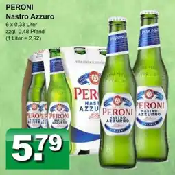Getränkeparadies Gefromm PERONI Nastro Azzuro Angebot