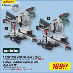 toom Baumarkt Kapp- und Zugsäge „KGS 216 M“ Angebot