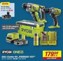 toom Baumarkt RYOBI Akku-Combo-Kit „R18DDSDS-125T“ Angebot