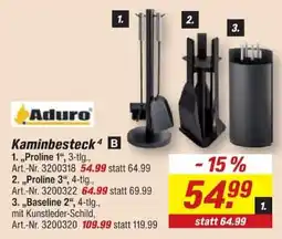toom Baumarkt Aduro Kaminbesteck Angebot
