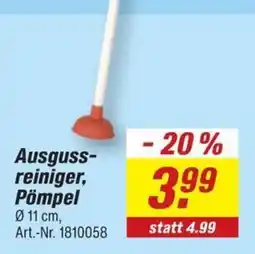 toom Baumarkt Auszugss-reiniger, Pömpel Angebot