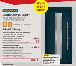 toom Baumarkt HÖRMANN Haustür „ISOPRO Secur“ Angebot