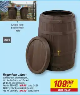 toom Baumarkt Regenfass „Vino“ Angebot