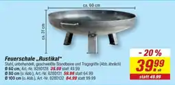 toom Baumarkt Feuerschale "Rustikal" Angebot