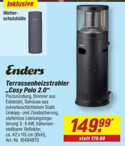 toom Baumarkt Enders Terrassenheizstrahler „Cosy Polo 2.0“ Angebot