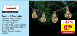 toom Baumarkt Solar-Lichterkette toom Angebot