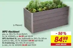 toom Baumarkt WPC-Hochbeet Angebot
