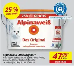 toom Baumarkt Alpinaweiß Das Original Angebot