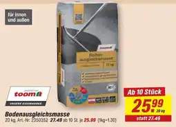 toom Baumarkt Bodenausgleichsmasse toom Angebot
