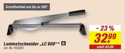 toom Baumarkt Laminatschneider „LC 600“ Angebot
