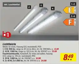 toom Baumarkt Lichtleiste Angebot