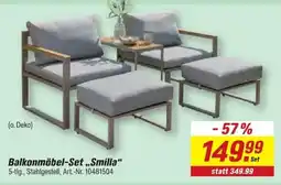 toom Baumarkt Balkonmöbel-Set „Smilla“ Angebot