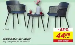 toom Baumarkt Balkonmöbel-Set „Dora“ Angebot