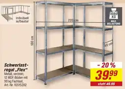 toom Baumarkt Schwerlast-regal "Flex" Angebot