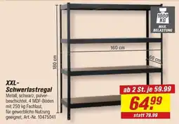 toom Baumarkt XXL-Schwerlastregal Angebot