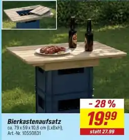 toom Baumarkt Bierkastenaufsatz Angebot