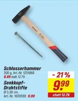 toom Baumarkt Schlosserhammer Angebot