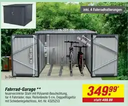 toom Baumarkt Fahrrad-Garage ** Angebot
