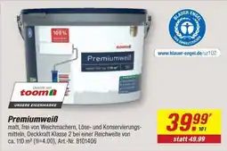 toom Baumarkt Premiumweiß Angebot