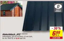 toom Baumarkt Abdeckblech „H12“ Angebot