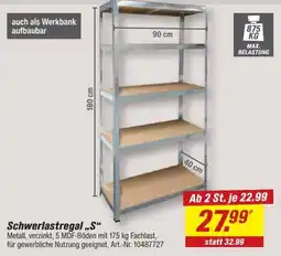 toom Baumarkt Schwerlastregal „S“ Angebot